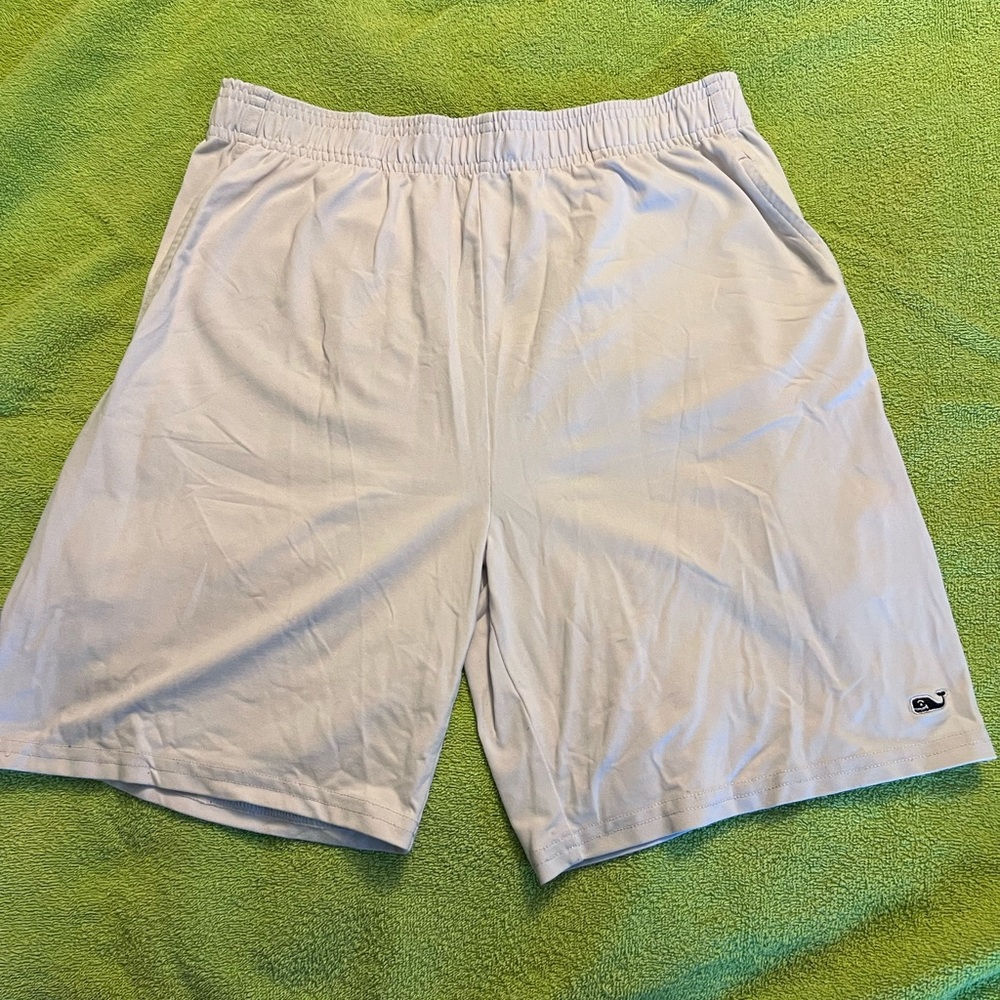 Men's White Vineyard Vines Athletic Shorts